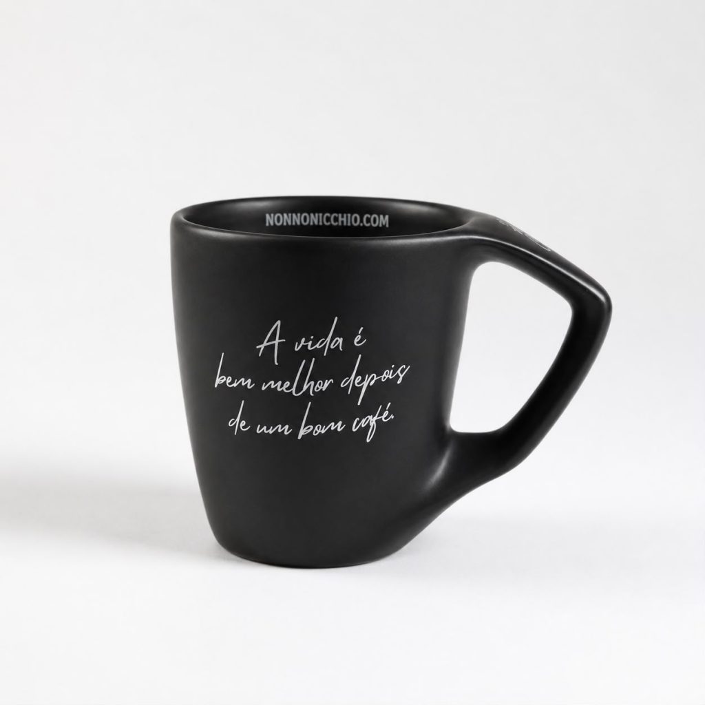 caneca preta verso